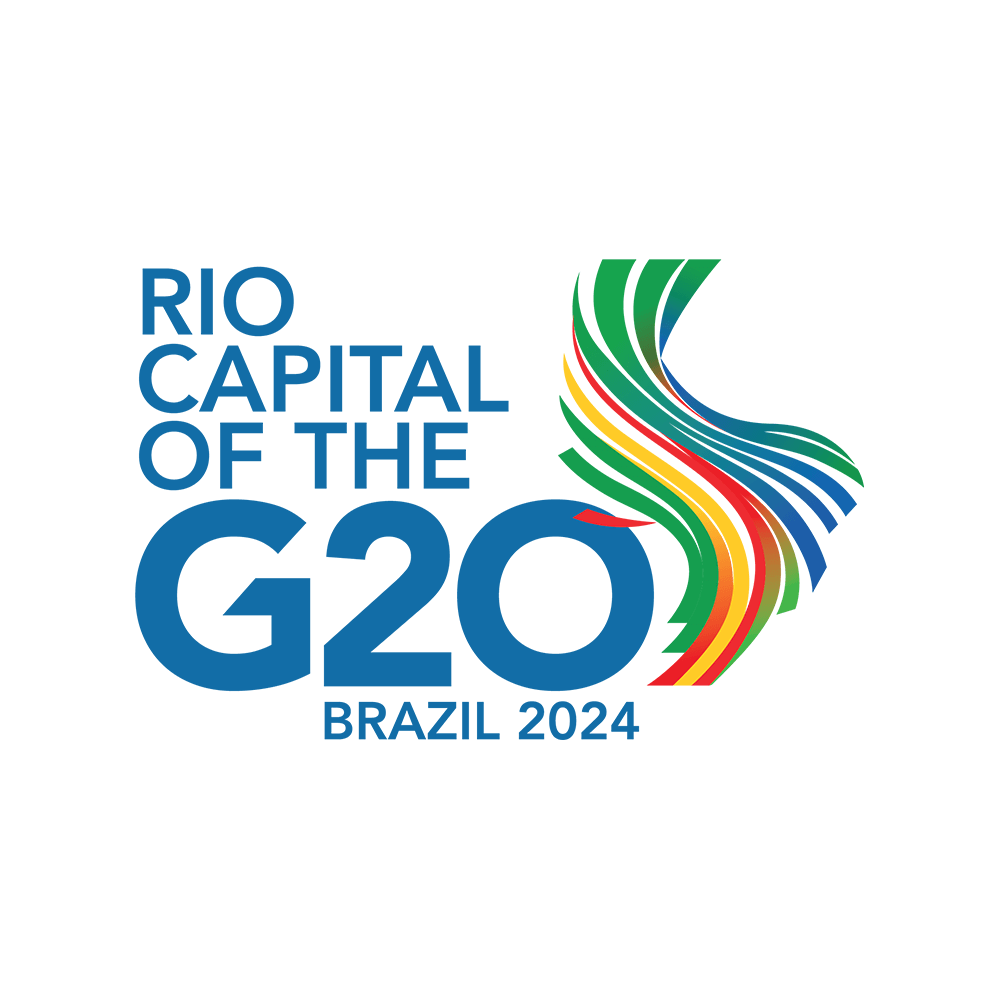 Logo de l'édition 2024 du G20 à Rio